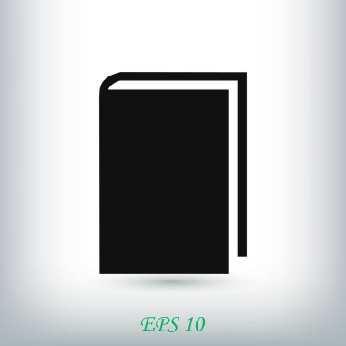 kitap simgesini, vektör