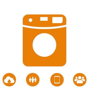 Makine çamaşır simgesi