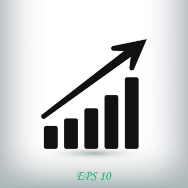 Infographic, grafik simgesi