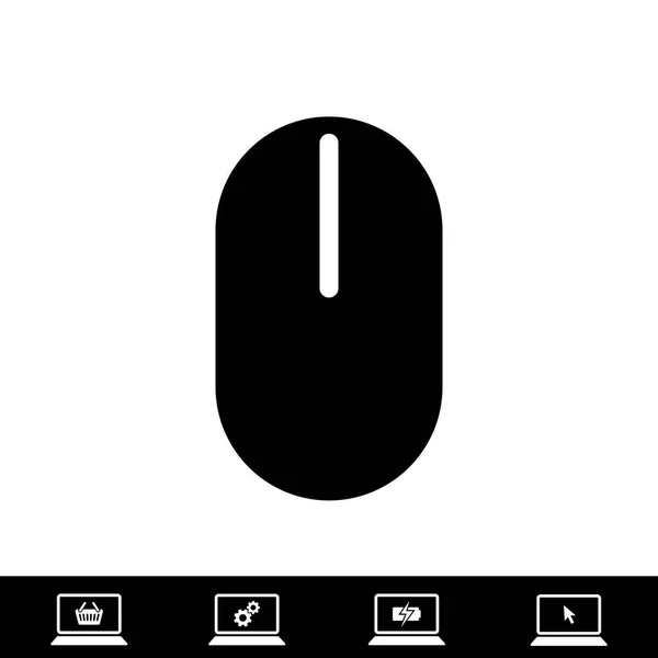 コンピューター マウス アイコン — ストックベクタ