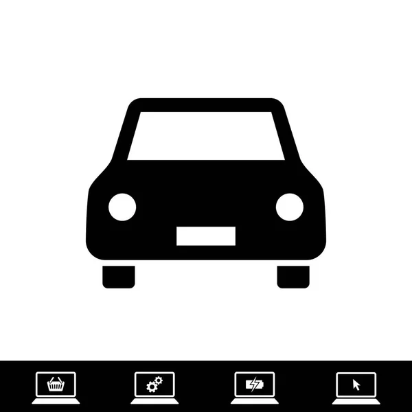 Icona dell'auto, vettore — Vettoriale Stock