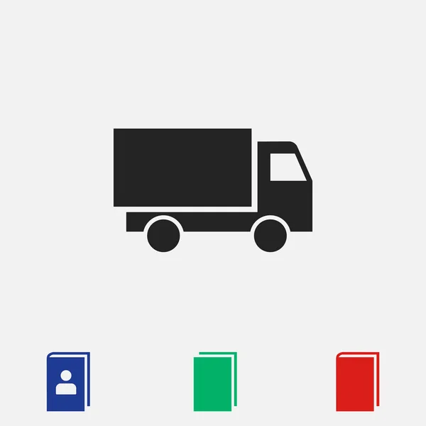 Camión icono, vector — Archivo Imágenes Vectoriales