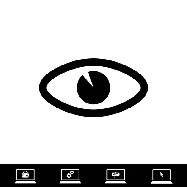 Eye icon, vector — Stock Vector