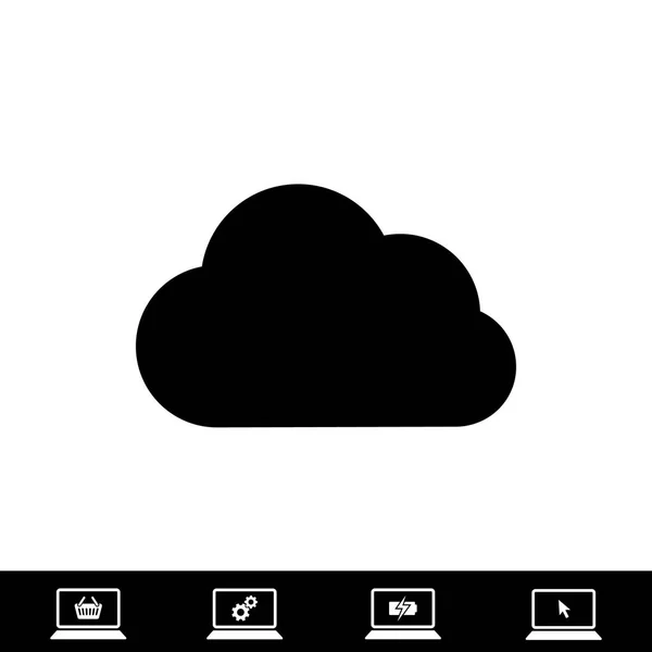Хмара значок, вектор — стоковий вектор