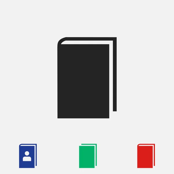 Icona del libro, vettore — Vettoriale Stock