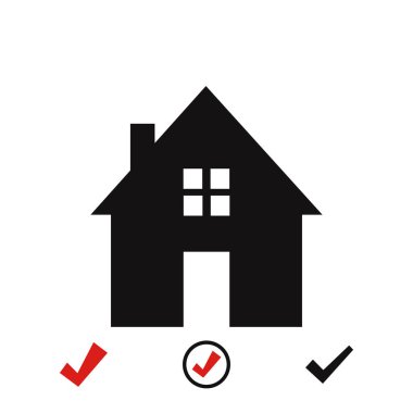 ev simgesini, vektör