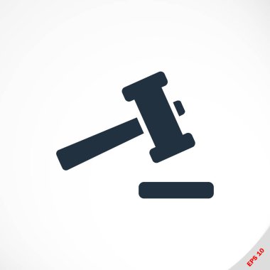 Müzayede simgesini, vektör