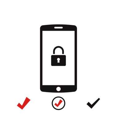 Mobil akıllı telefon simgesi