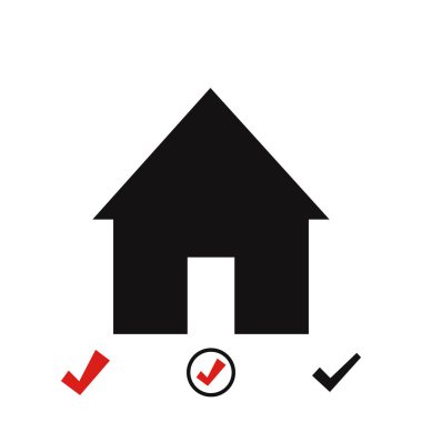 ev simgesini, vektör