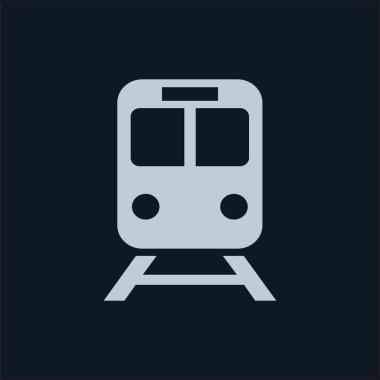 simge tren, vektör