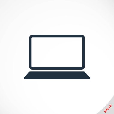 Dizüstü bilgisayar kutsal kişilerin resmi, vektör