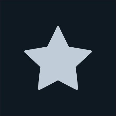 Yıldız simgesi, vektör