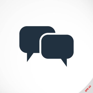 konuşma balonları simgesi