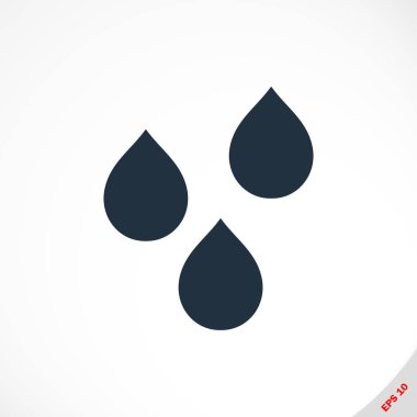 simge, damla vektör