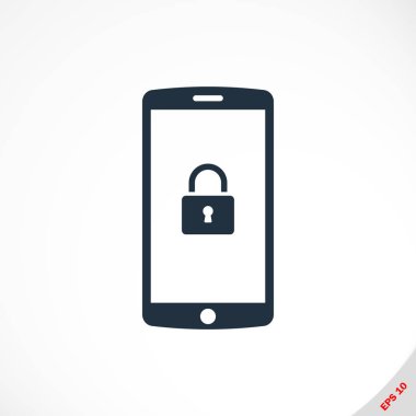 Mobil akıllı telefon simgesi