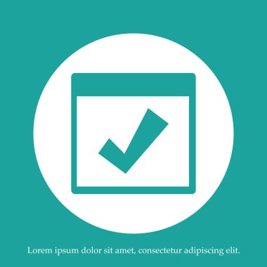 Takvim simgesini, vektör