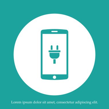 Mobil akıllı telefon simgesi