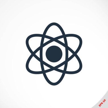 soyut fizik bilim modeli simgesi