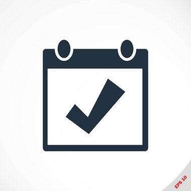 Takvim simgesini, vektör