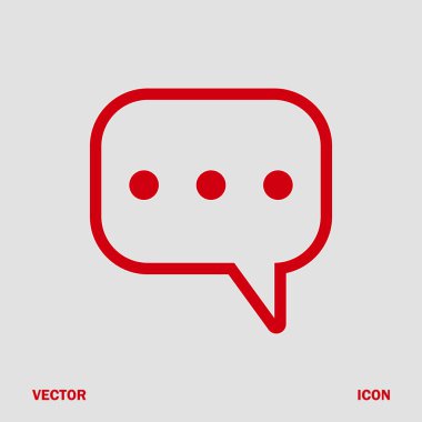 konuşma balonları simgesi