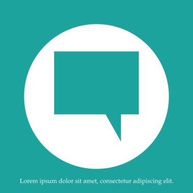 konuşma balonları simgesi