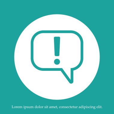 Ünlem simgesi simgesi