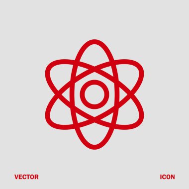 soyut fizik bilim modeli simgesi