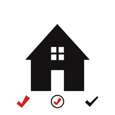 ev simgesini, vektör