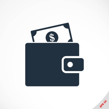 m-cüzdan kutsal kişilerin resmi, vektör