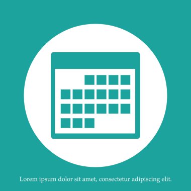 takvim simge vektör