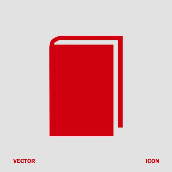 Ikona knihy, vektor — Stockový vektor
