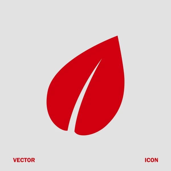 Blatt-Symbol, Vektor — Stockvektor