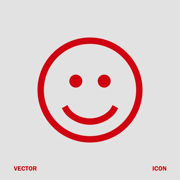 Lächeln Symbol, Vektor — Stockvektor