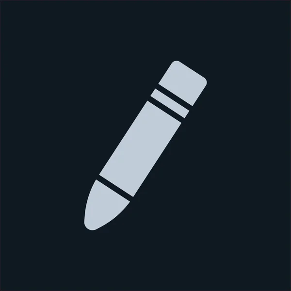 Icône de stylo, vecteur — Image vectorielle