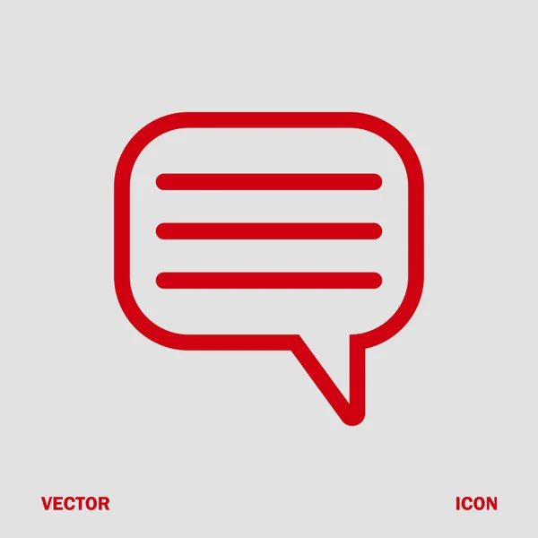 Bulles de parole icône — Image vectorielle