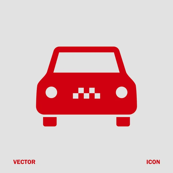 Значок такси, вектор — стоковый вектор