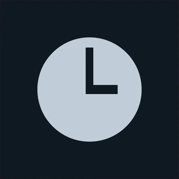 Time icon, vector — Stock Vector