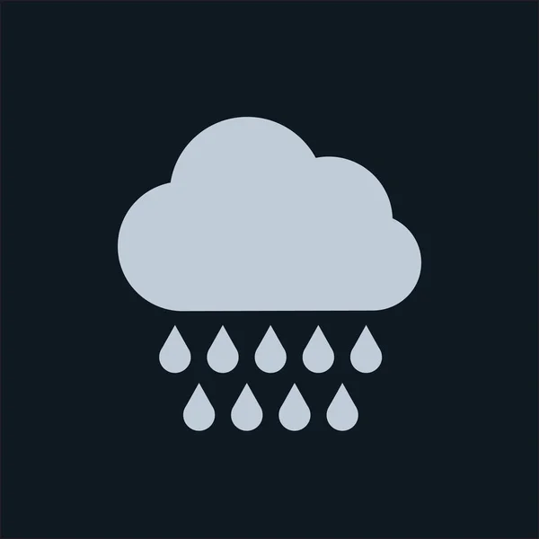 Cloud icon weather — Stock Vector