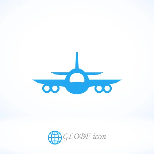 Aircraft icon vector — Stock Vector