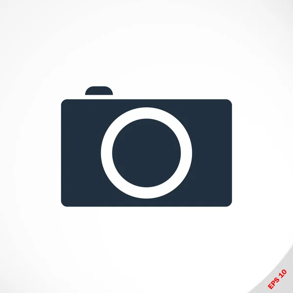 Icono de cámara fotográfica — Vector de stock