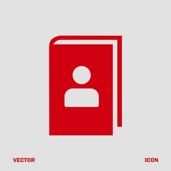 Book icon, vector — Stock Vector