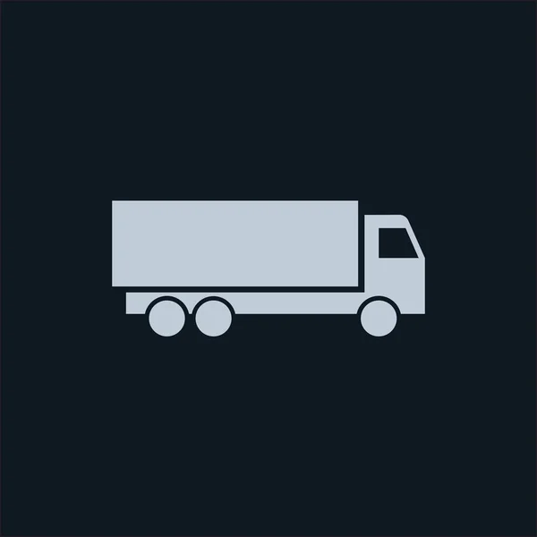 LKW-Symbol, Vektor — Stockvektor