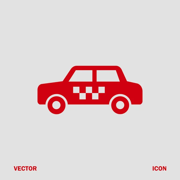 Значок такси, вектор — стоковый вектор
