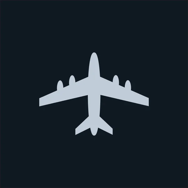 Samolot wektor — Wektor stockowy