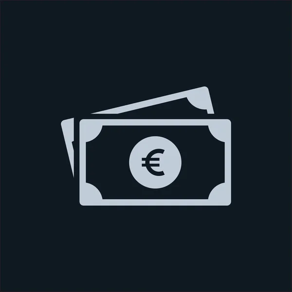 Icono de dinero, vector — Vector de stock