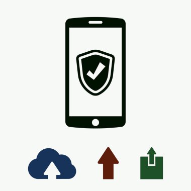 Mobil akıllı telefon simgesi