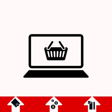 Dizüstü bilgisayar kutsal kişilerin resmi, vektör