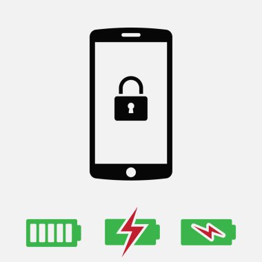 Mobil akıllı telefon simgesi