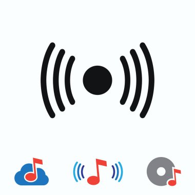 Kablosuz simgesi, vektör