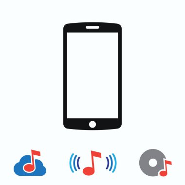 Mobil akıllı telefon simgesi